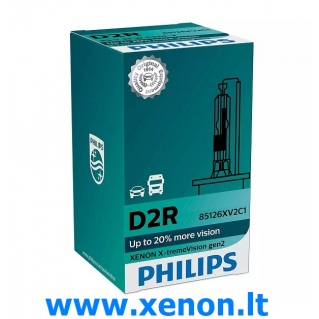 D2R XENON lemputė 150 PHILIPS X-Treem Vision